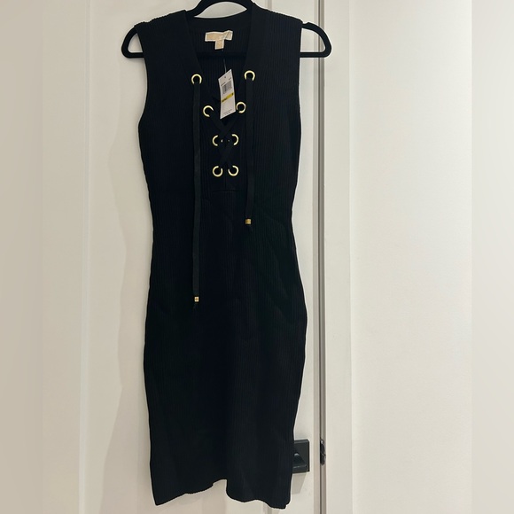 Michael Kors Ribbed Dress **BRAND NEW** - Picture 1 of 3